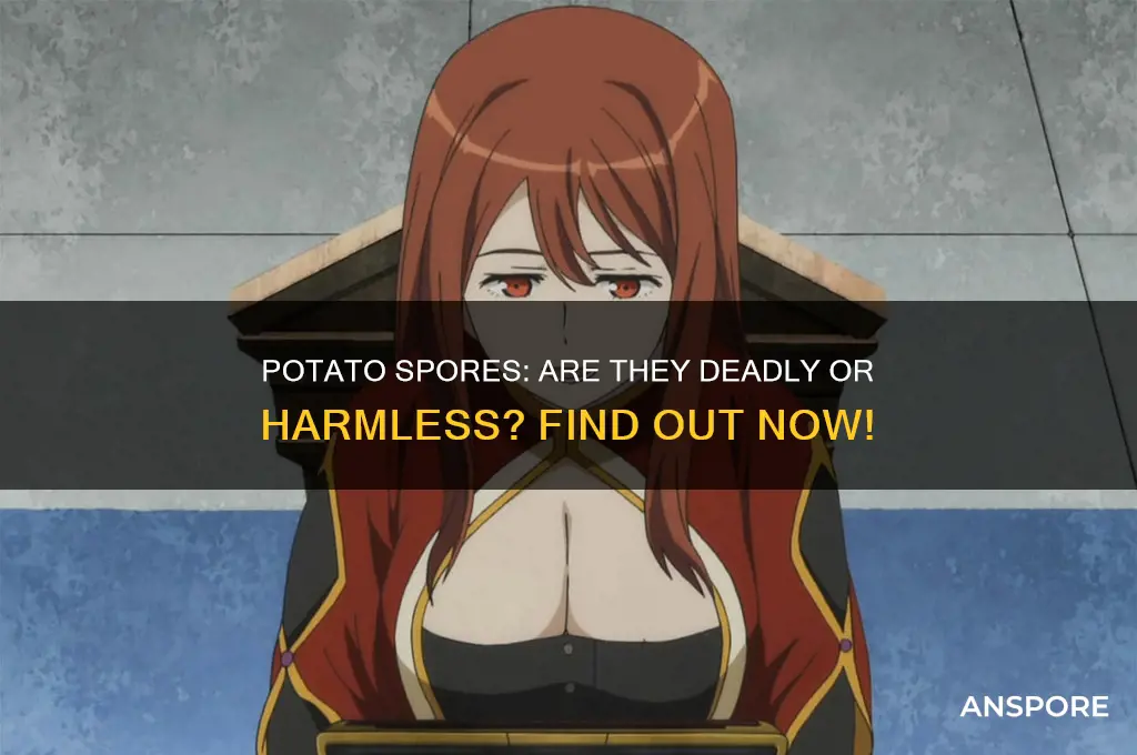 am i gonna die if i eat potatoes with spores