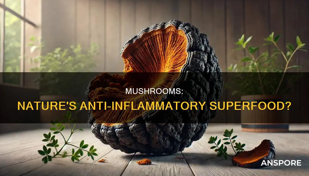 are all mushrooms anti inflammatory