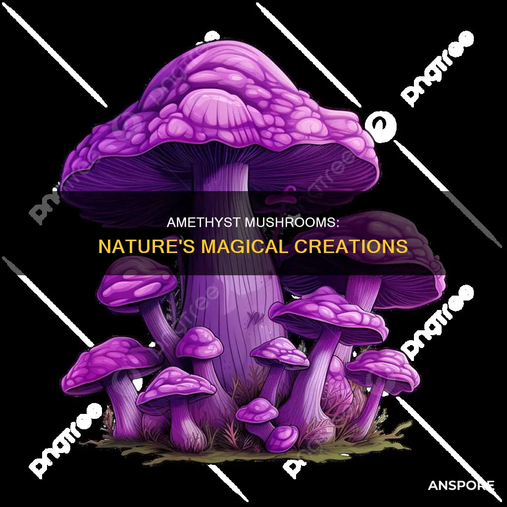 are amethyst mushrooms real