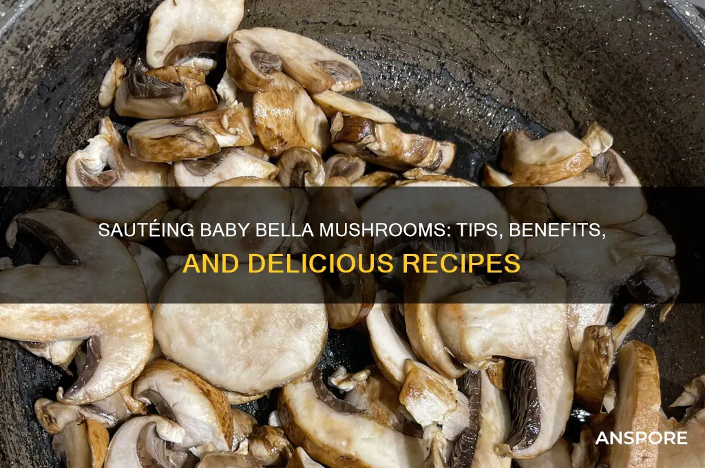 are baby bella mushrooms good for sauteeing