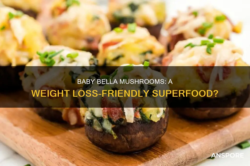 are baby bella mushrooms good for weight loss