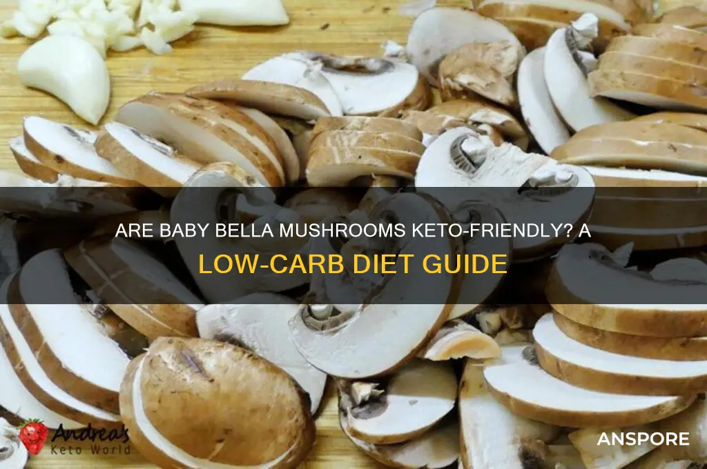 are baby bella mushrooms keto friendly