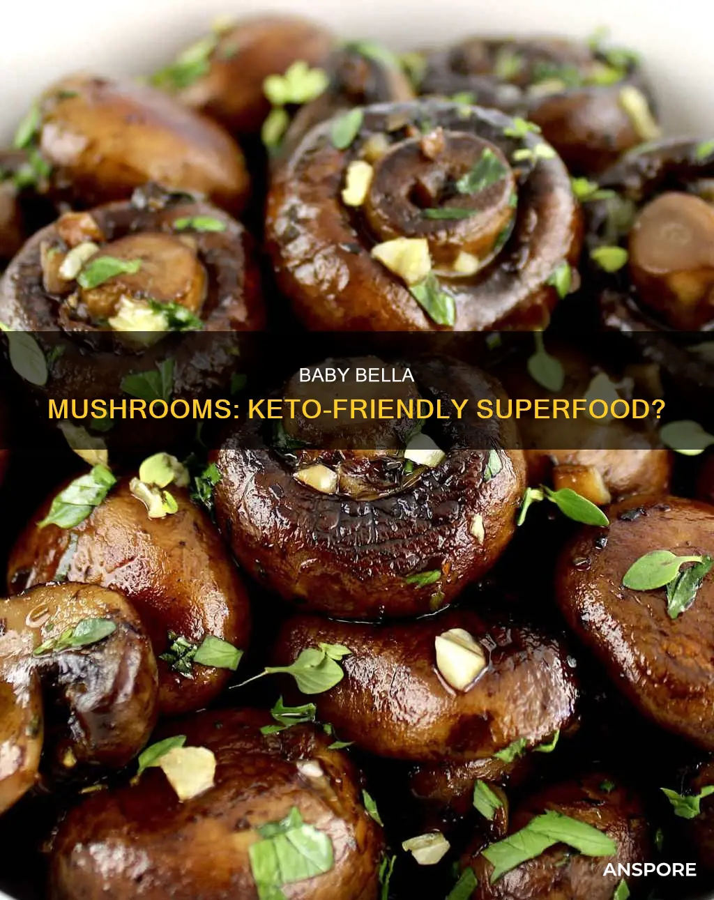 are baby bella mushrooms keto