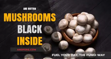 Button Mushrooms: Black Inside, Safe to Eat?