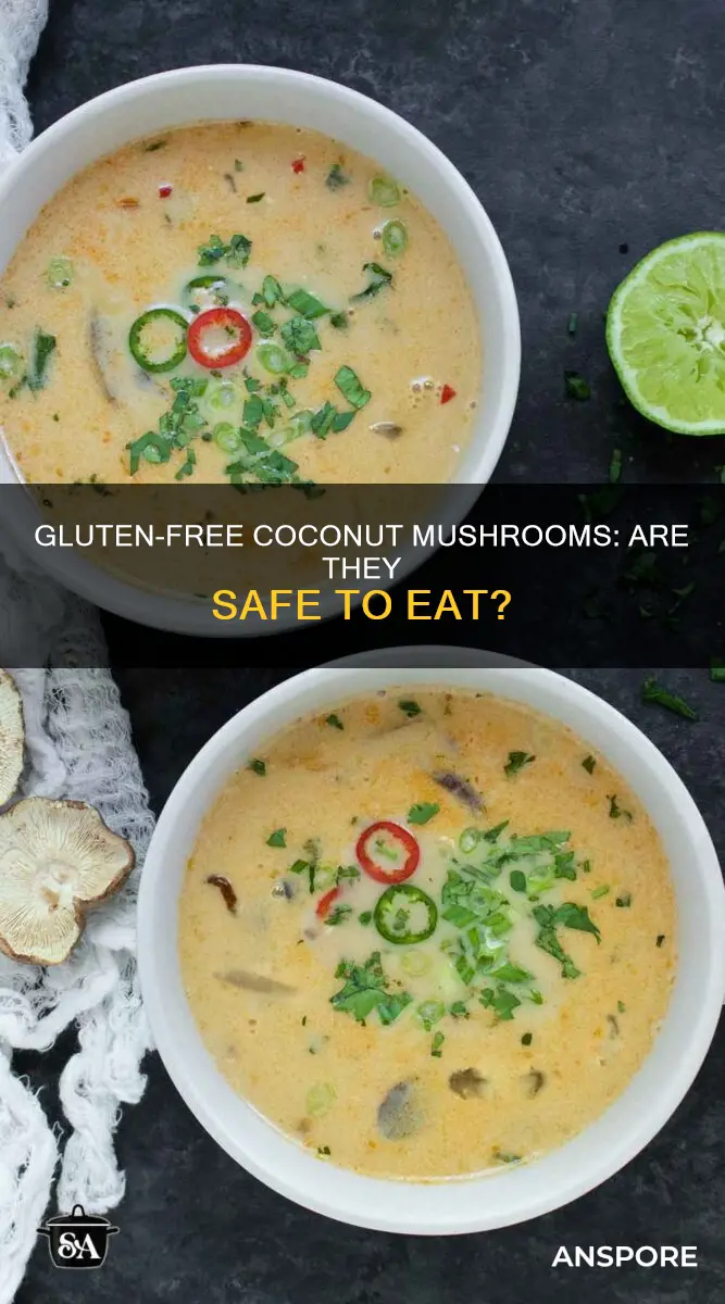 are coconut mushrooms gluten free