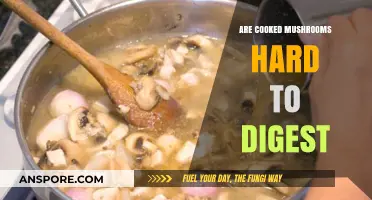 Cooked Mushrooms Digestion: Are They Hard to Digest?