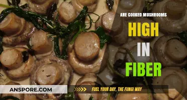 Cooked Mushrooms: Unveiling Their Fiber Content and Health Benefits