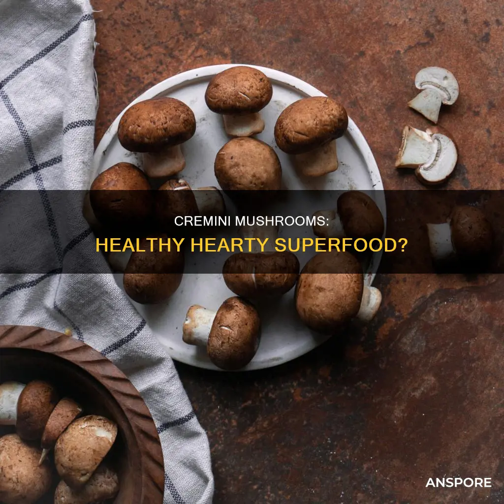 are cremini mushrooms hearty