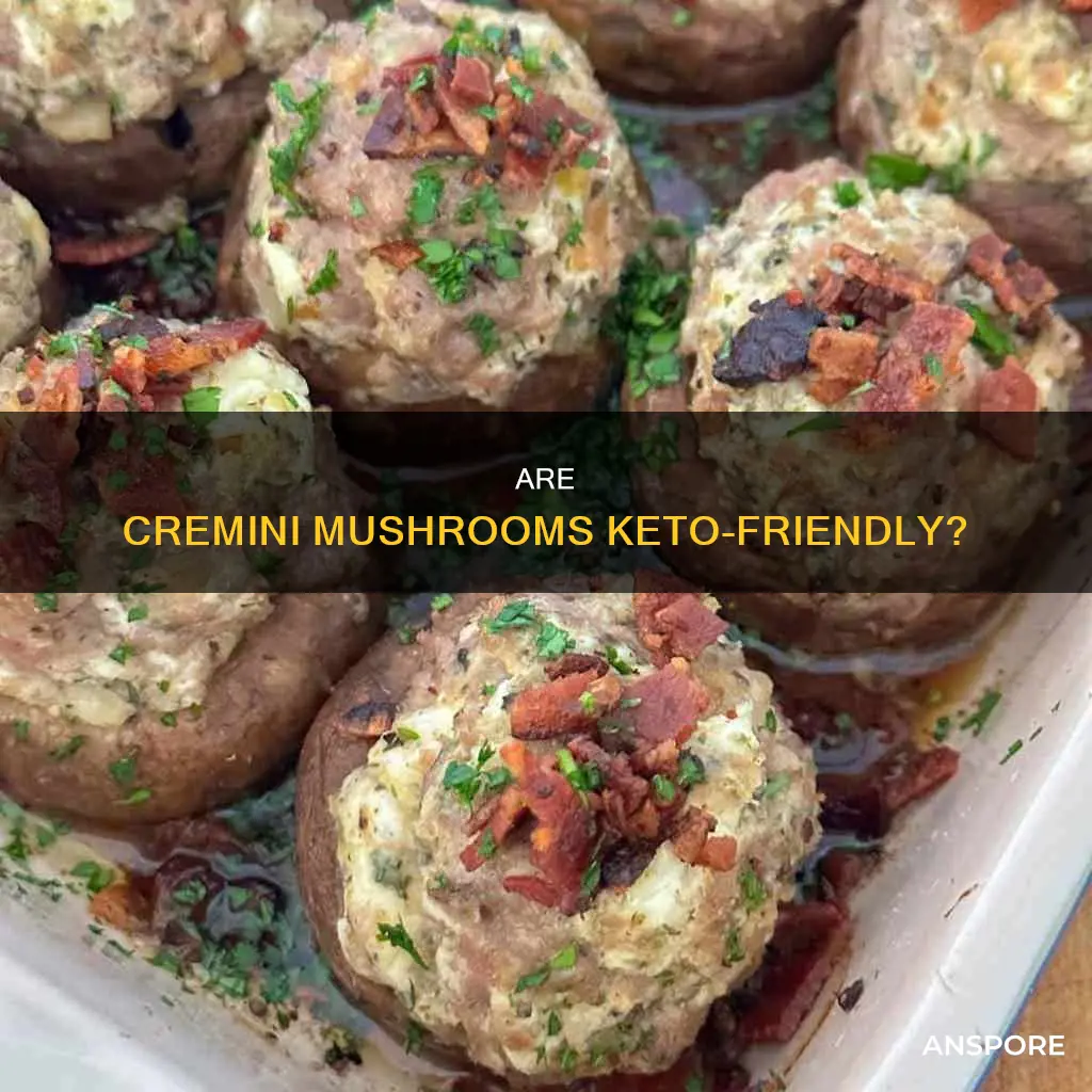 are cremini mushrooms keto