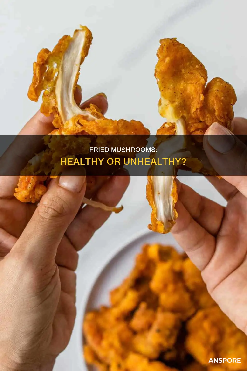 are deep fried mushrooms healthy