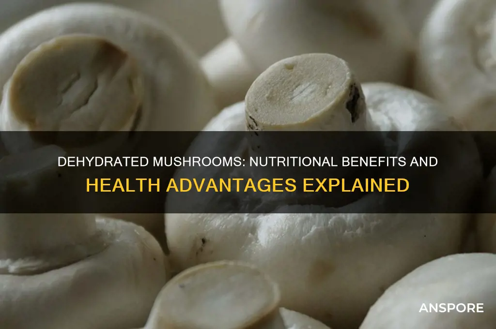 are dehydrated mushrooms good for you
