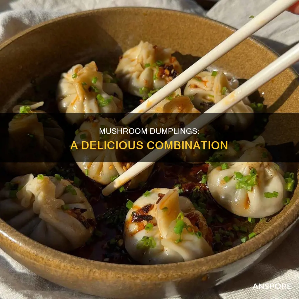 are dumplings made with mushrooms