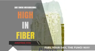 Enoki Mushrooms: Unveiling Their Fiber Content and Health Benefits