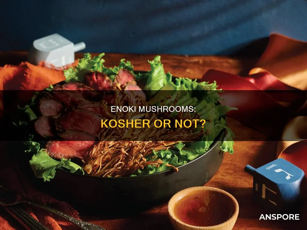 are enoki mushrooms kosher