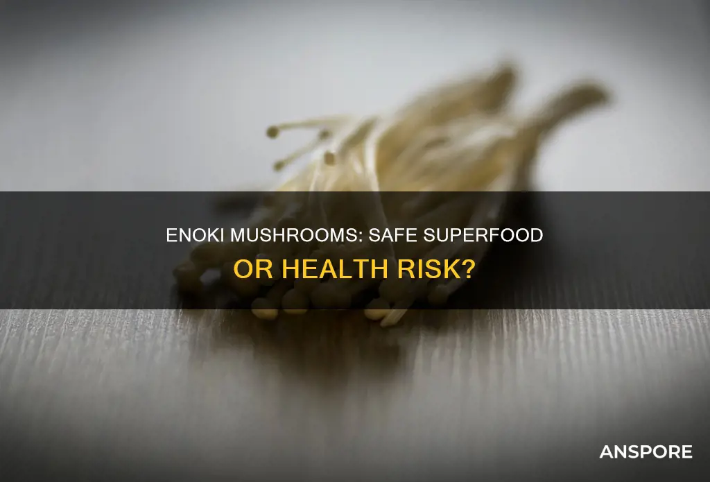 are enoki mushrooms safe