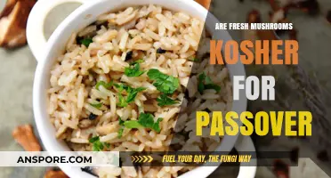 Are Fresh Mushrooms Kosher for Passover? A Comprehensive Guide