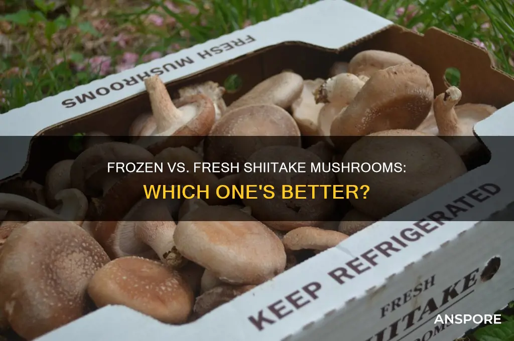 are frozen shiitake mushrooms as good as fresh