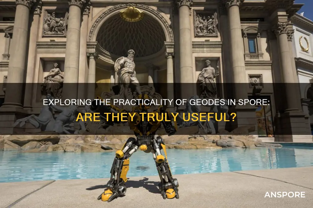 are geodes useful in spore