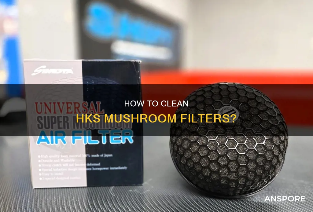 are hks mushroom filters washable