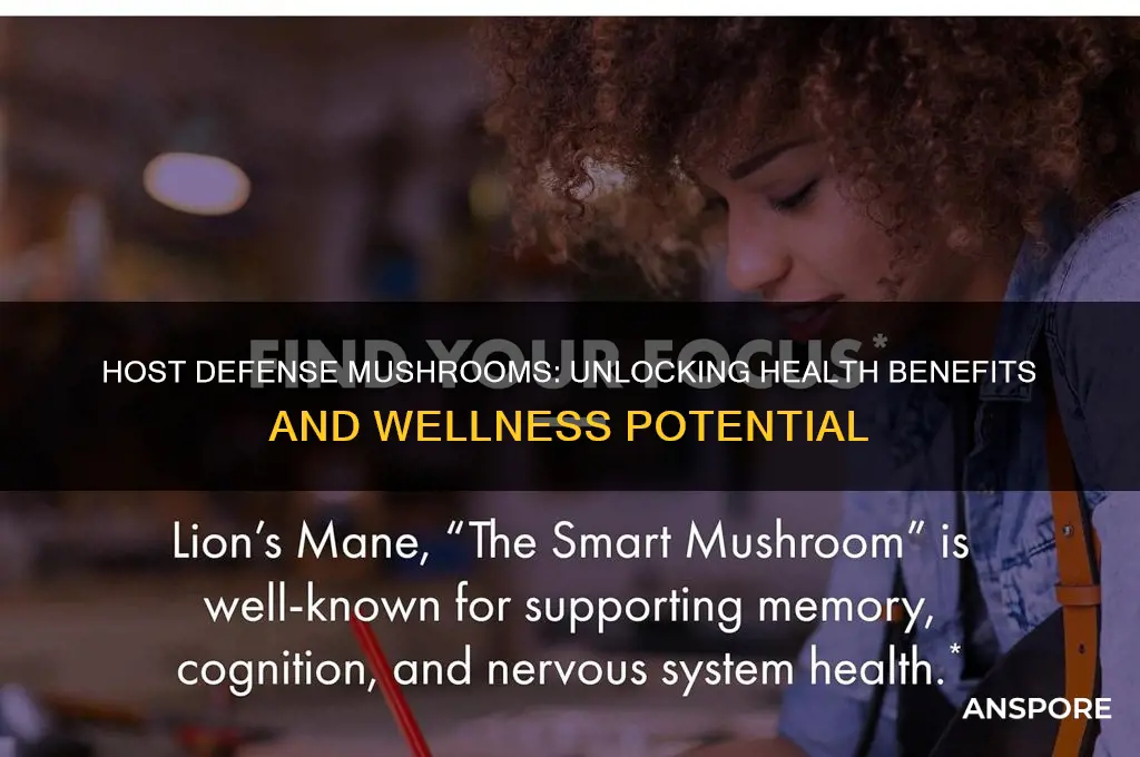 are host defense mushrooms good for you