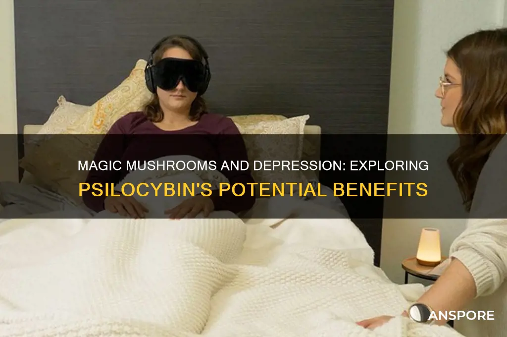 are magic mushrooms good for depression