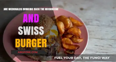 Is McDonald's Reviving the Mushroom Swiss Burger? Latest Updates