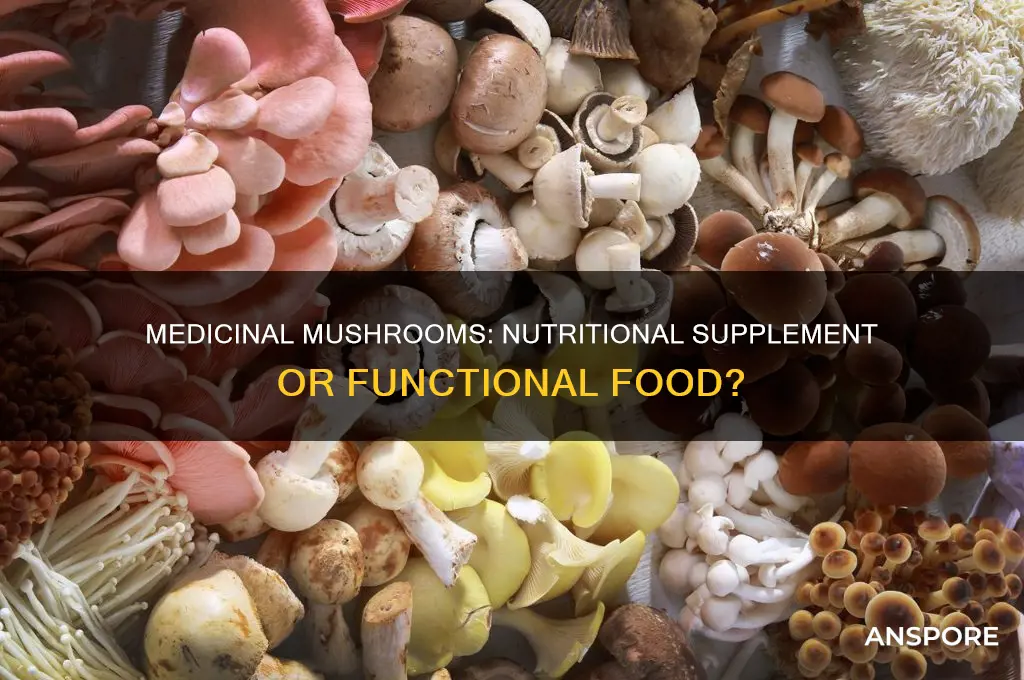 are medicinal mushrooms considered a nutritional supplement