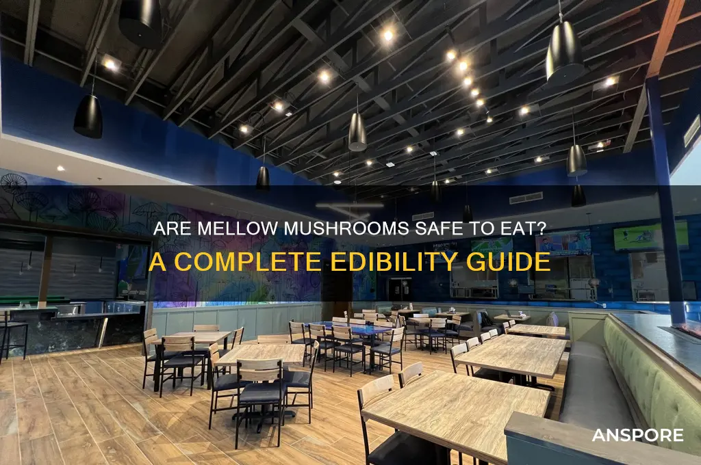are mellow mushrooms edible