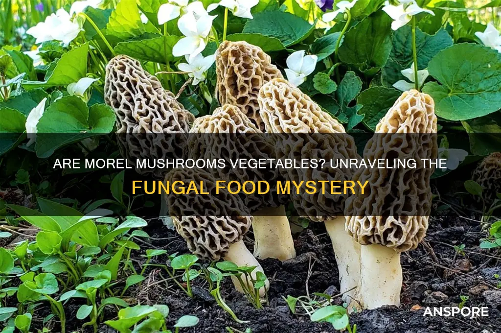 are morel mushrooms a vegetable