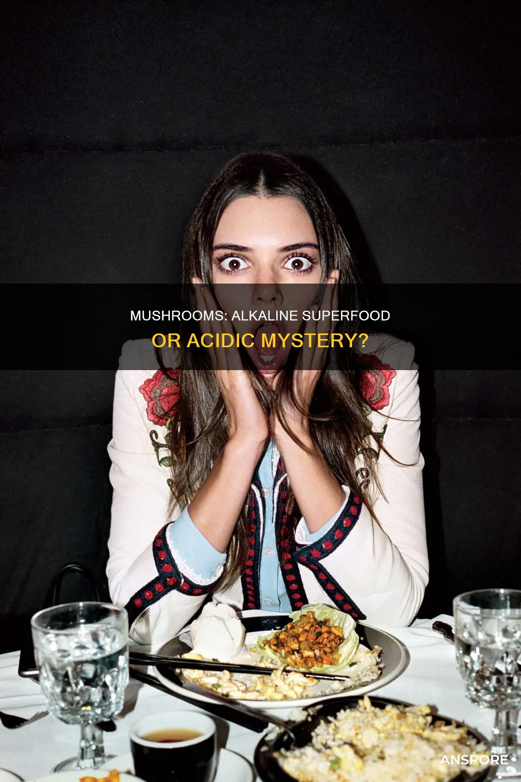 are mushroom alkaline