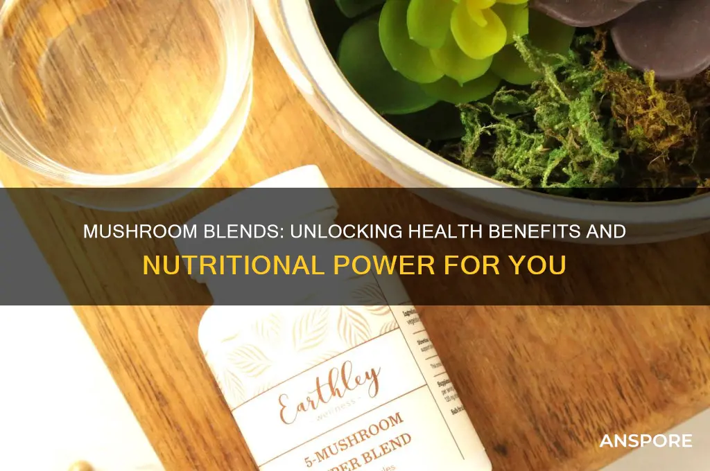 are mushroom blends good for you