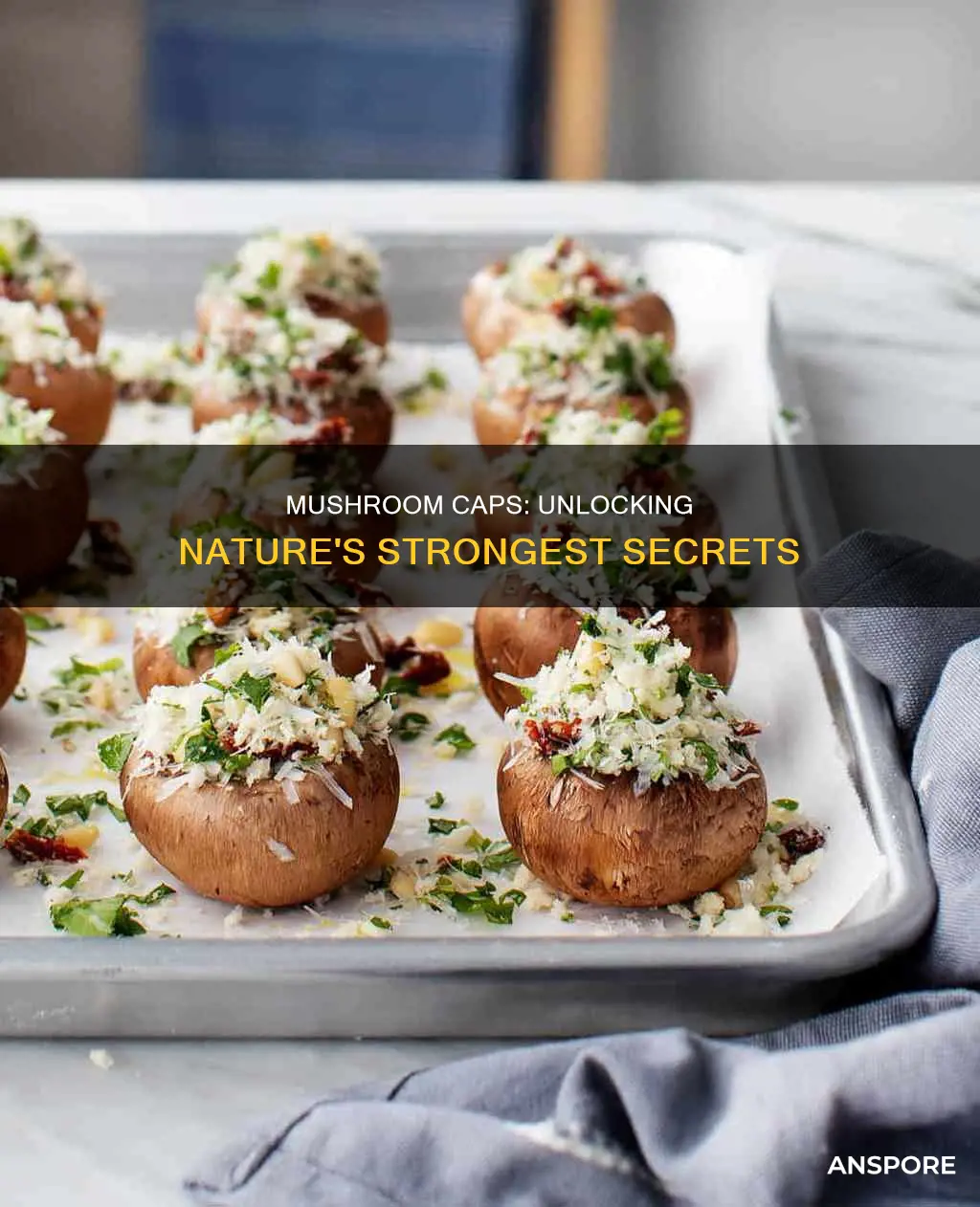 are mushroom caps stronger