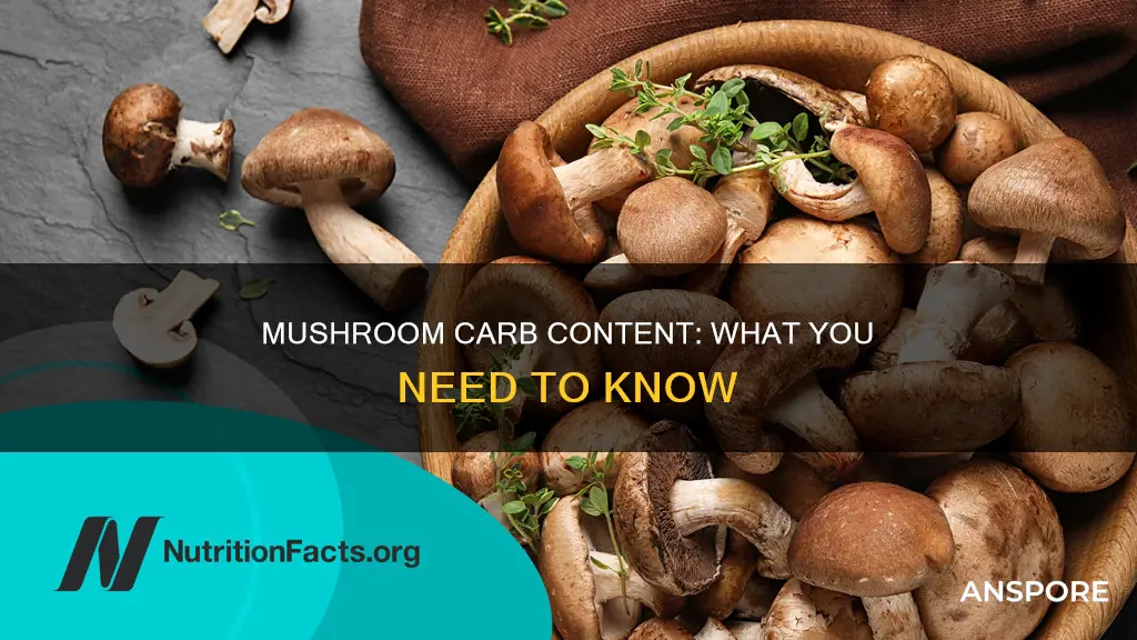 are mushroom carbs