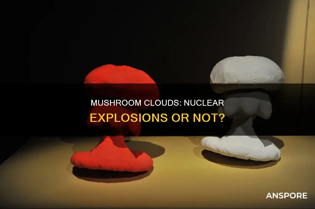 are mushroom clouds always nuclear