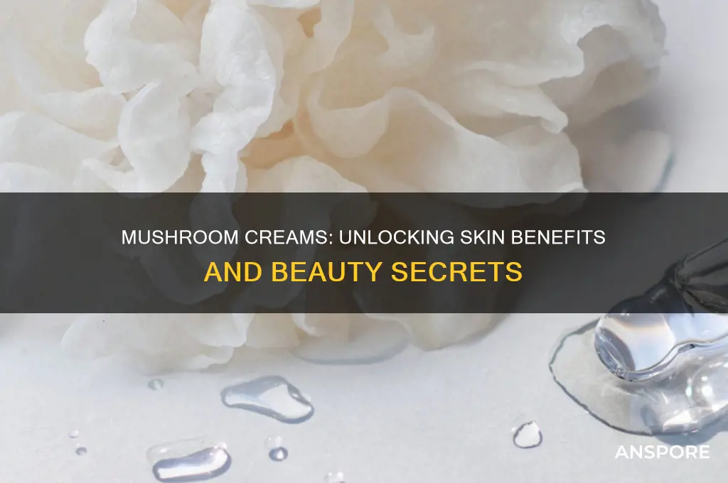 are mushroom creams beneficial for your skin