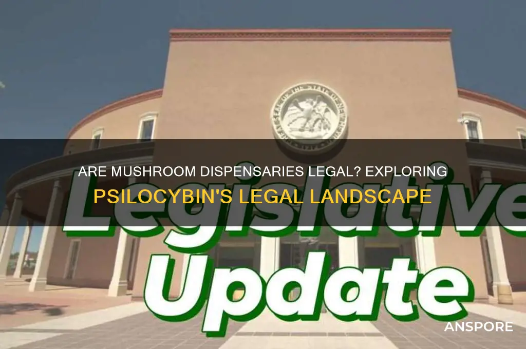 are mushroom dispensaries legal