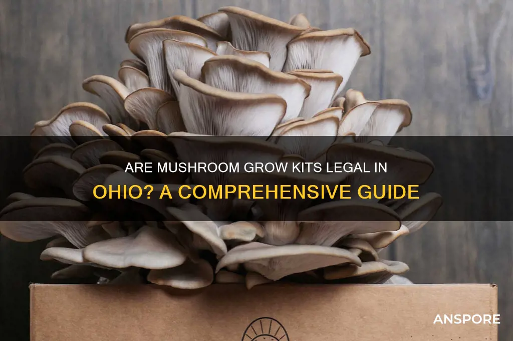 are mushroom grow kits legal in ohio