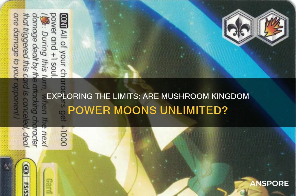 are mushroom kingdom power moons unlimited