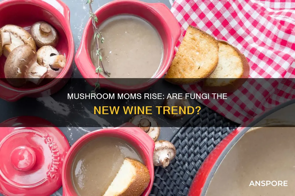 are mushroom moms the new wine