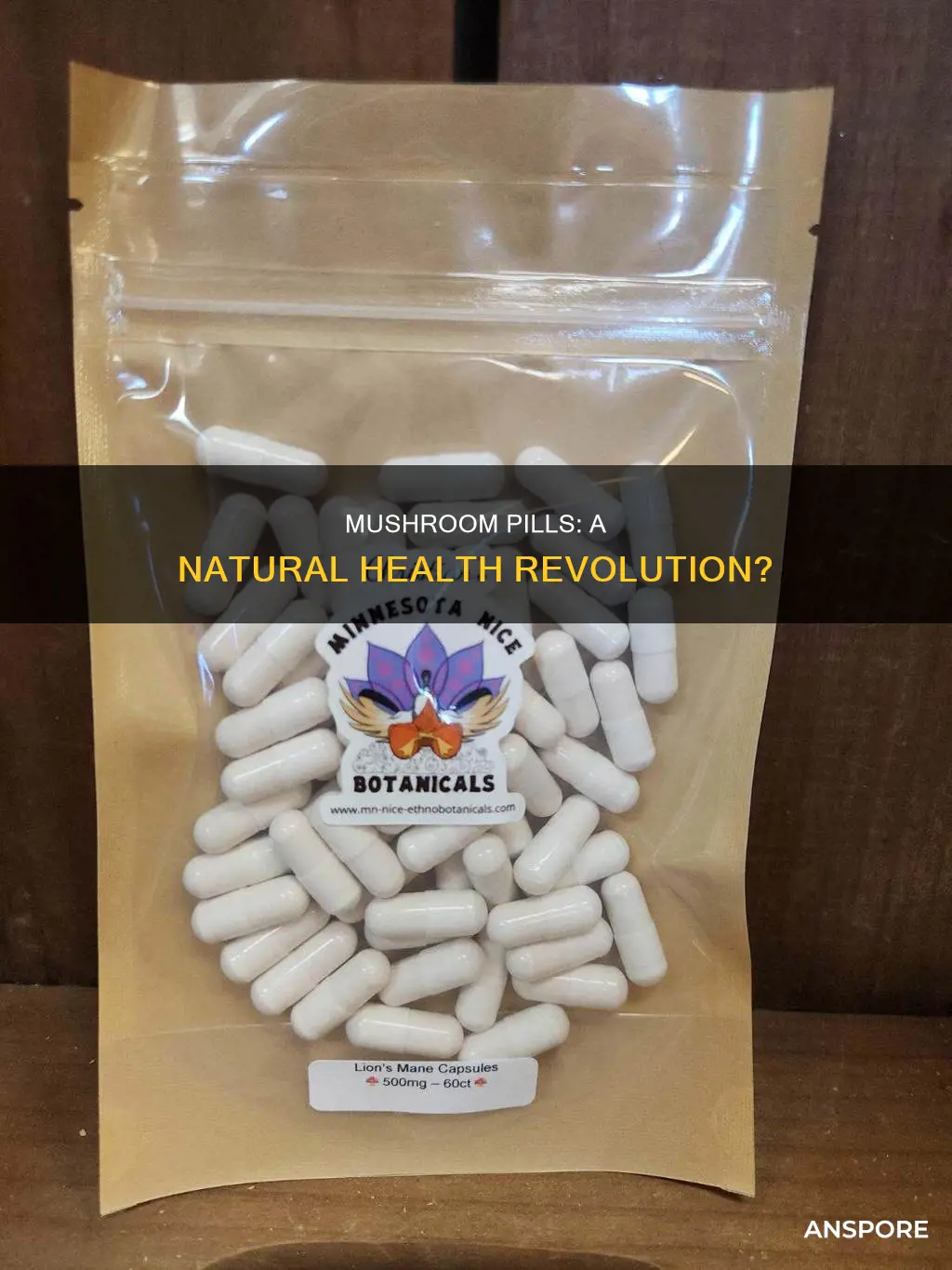 are mushroom pills a thing