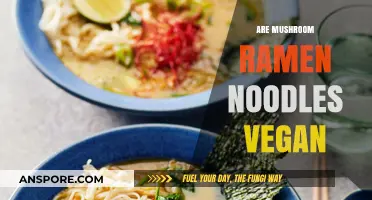 Mushroom Ramen Noodles: Are They Vegan?