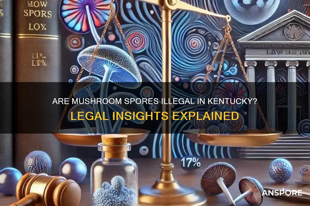 are mushroom spores illegal in kentucky