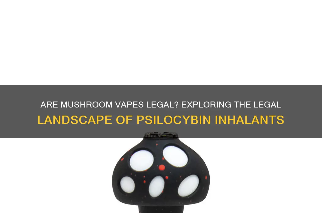 are mushroom vapes legal