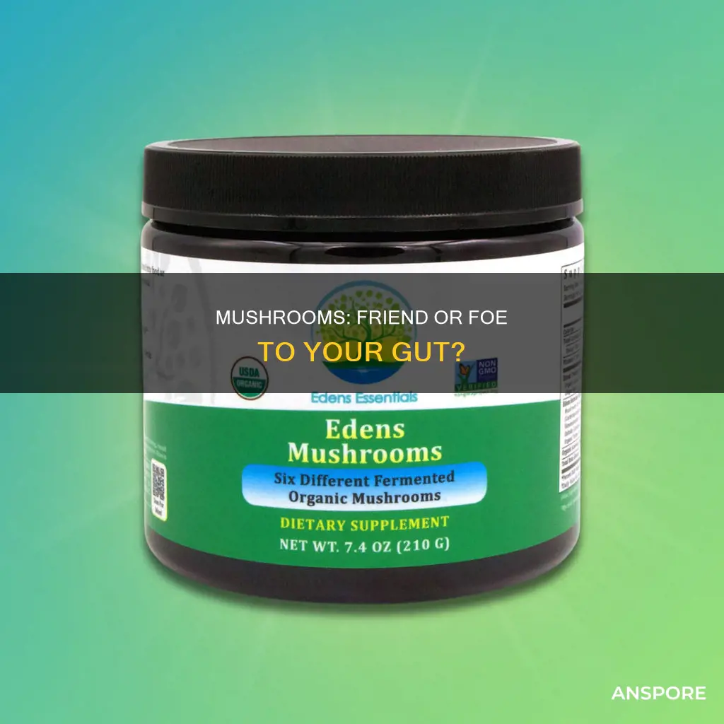 are mushrooms a bowel irritant