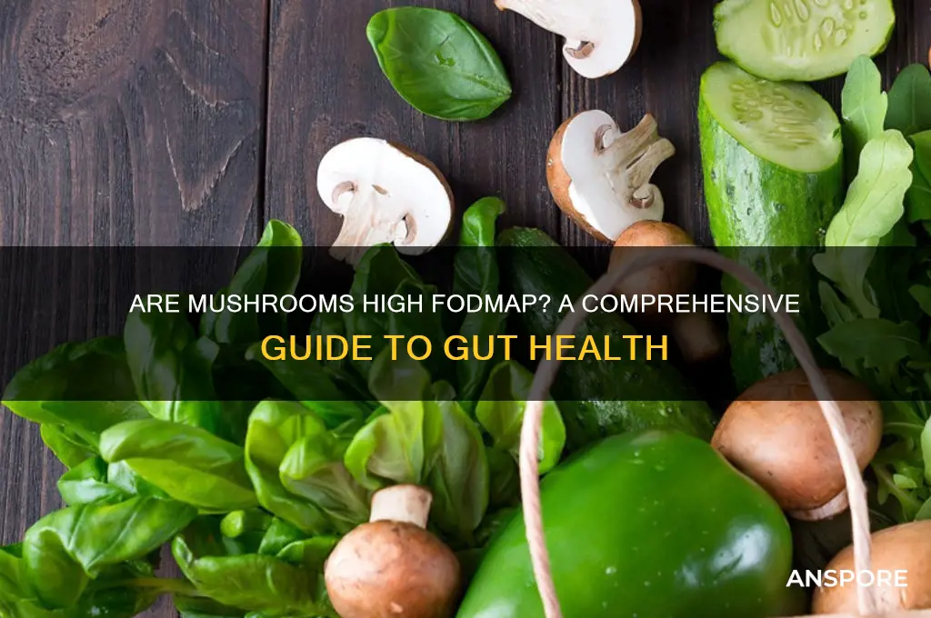 are mushrooms a high fodmap food