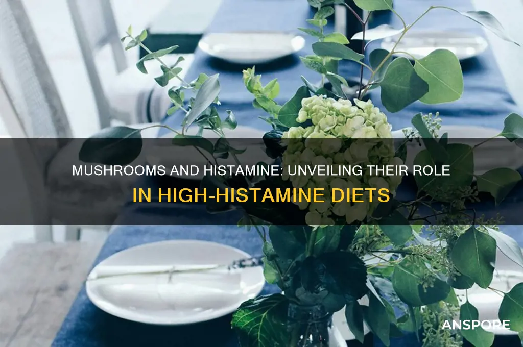 are mushrooms a high histamine food