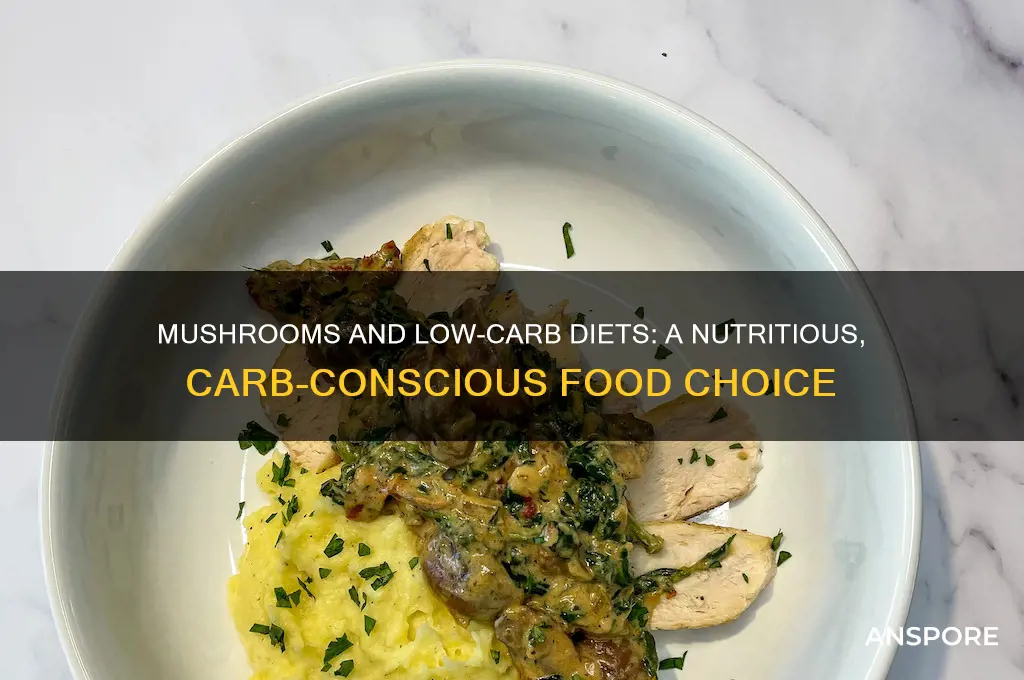 are mushrooms a low carb food