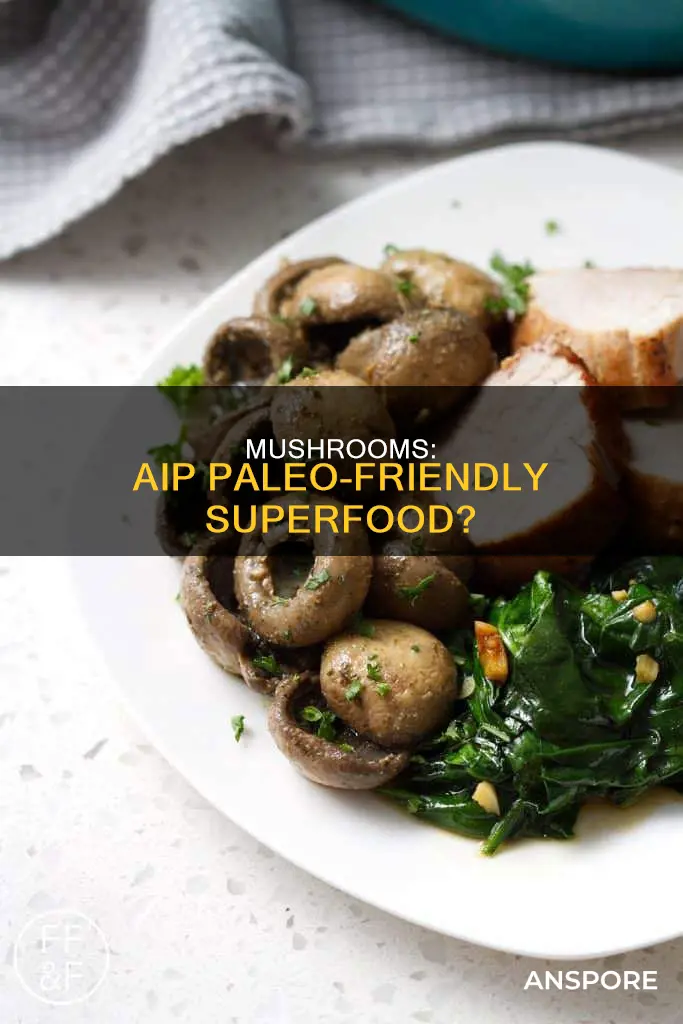 are mushrooms aip paleo