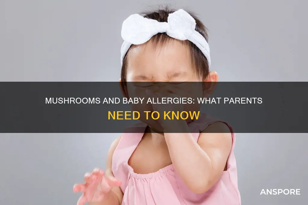 are mushrooms an allergen for babies