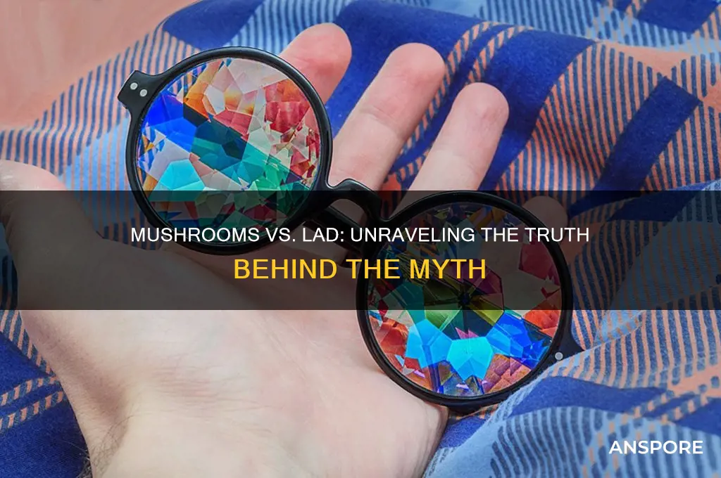 are mushrooms as bad as lad